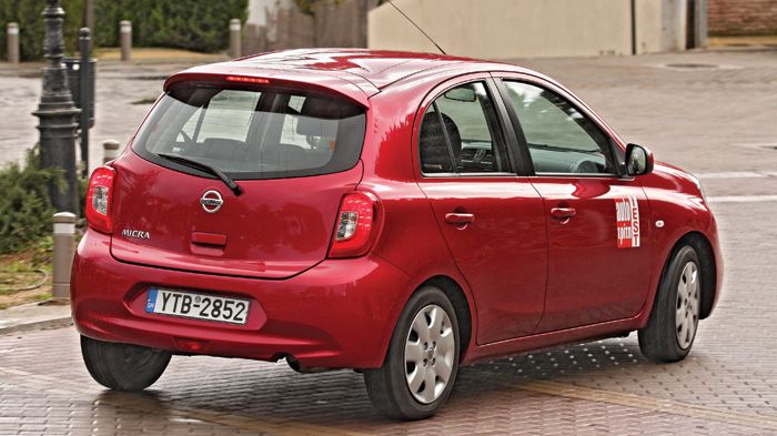 Στο δρόμο, το αυτόματο Micra είναι άνετο και ιδιαίτερα εύκολο στους χειρισμούς.	